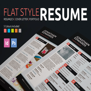 Flat Resume